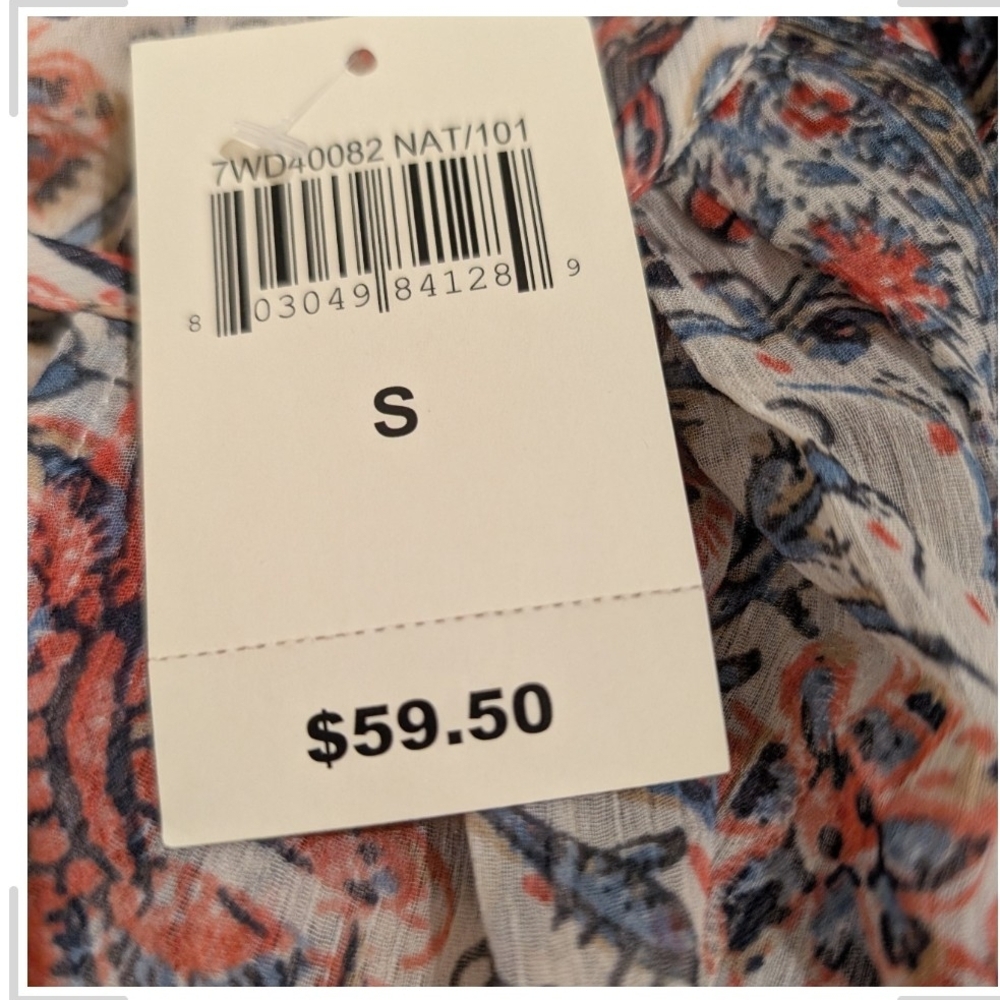 Lucky Brand Multicolor Floral Blouse - Picture 8 of 8